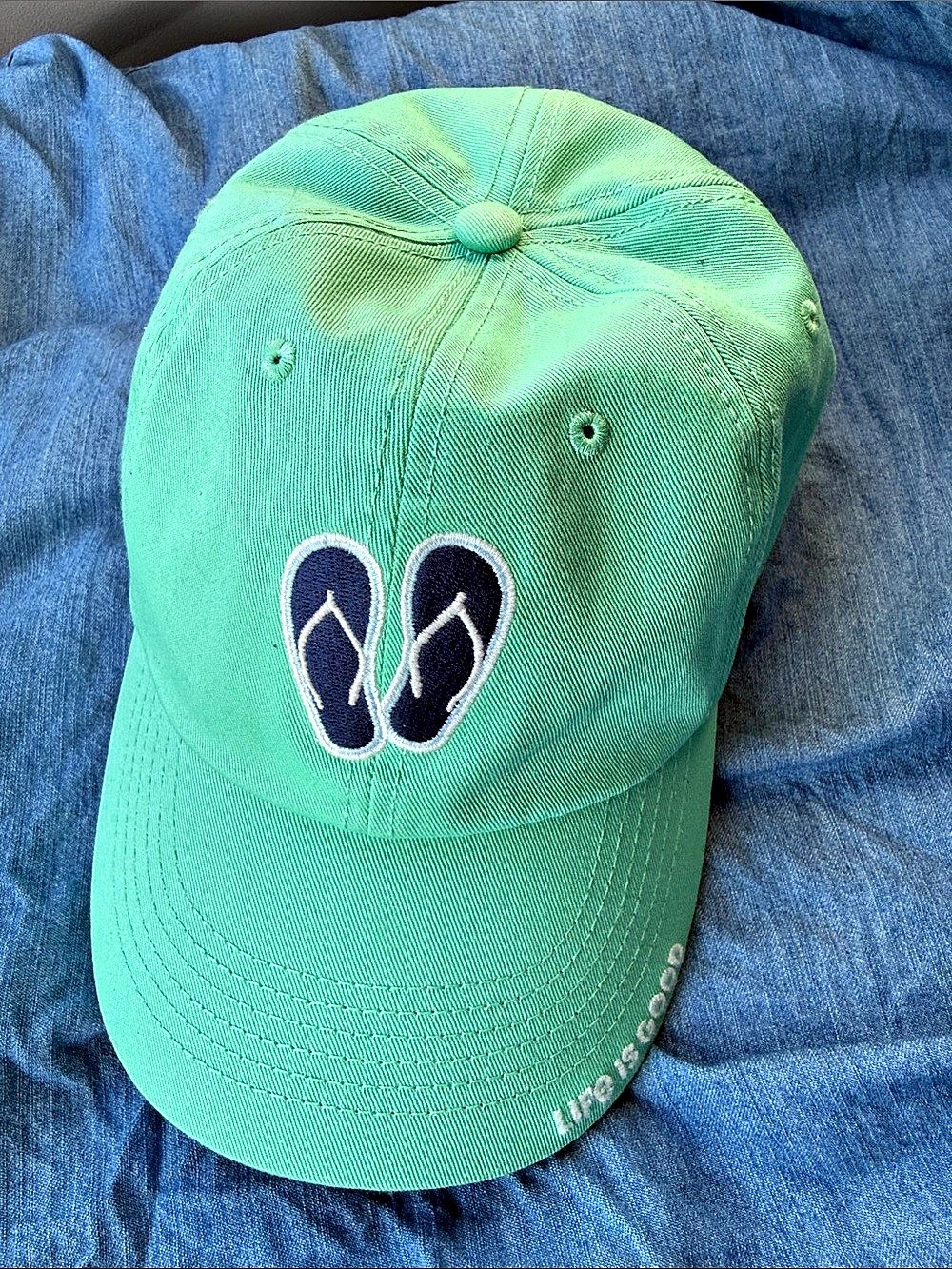 Life is good mint cap